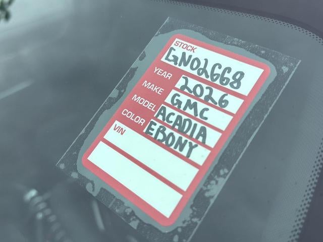 2026 GMC Acadia Elevation