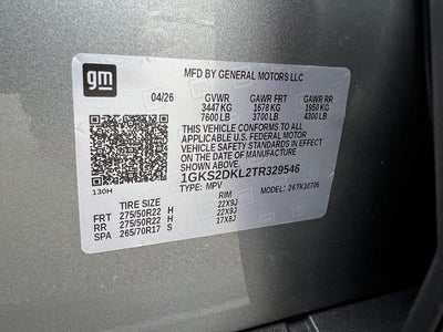 2026 GMC Yukon Denali