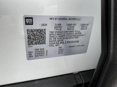 2026 GMC Yukon XL Denali