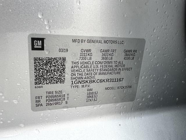 2019 Chevrolet Tahoe LT