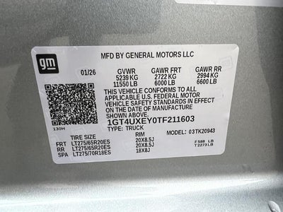 2026 GMC Sierra 2500 HD Denali Ultimate