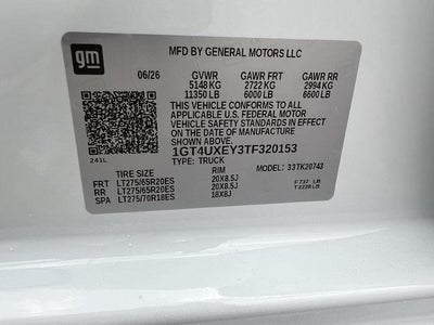 2026 GMC Sierra 2500 HD Denali Ultimate