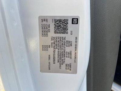 2027 GMC Savana Cargo Base