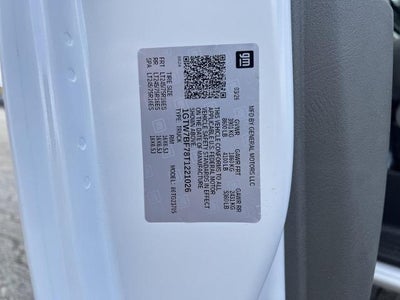 2026 GMC Savana Cargo Base