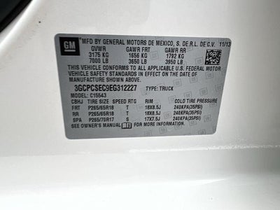 2014 Chevrolet Silverado 1500 LTZ