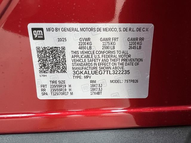 2026 GMC Terrain Elevation