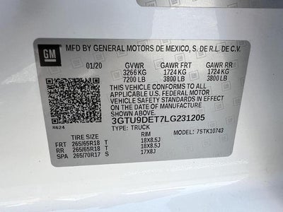 2020 GMC Sierra 1500 SLT