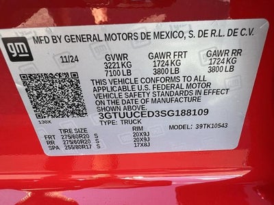 2025 GMC Sierra 1500 Elevation