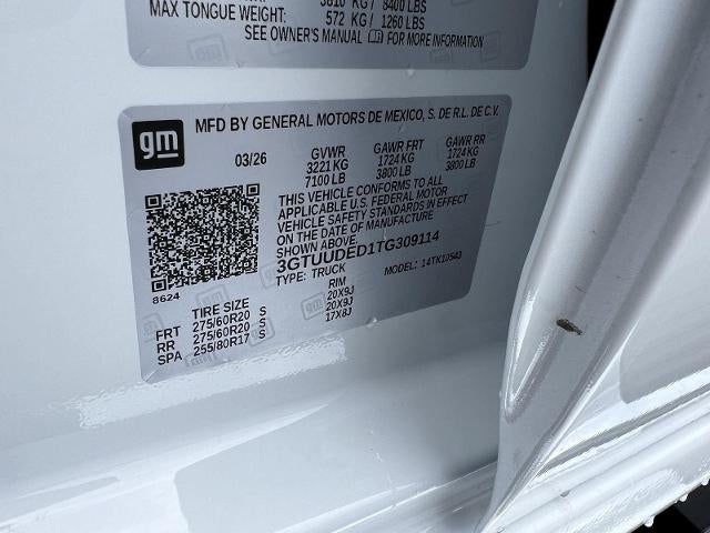 2026 GMC Sierra 1500 SLT