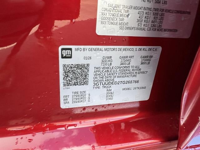 2026 GMC Sierra 1500 SLT