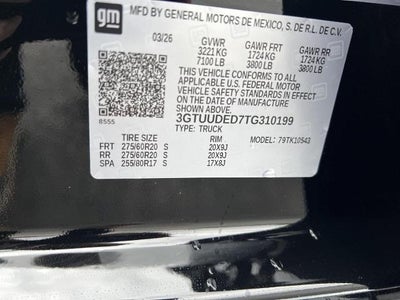 2026 GMC Sierra 1500 SLT