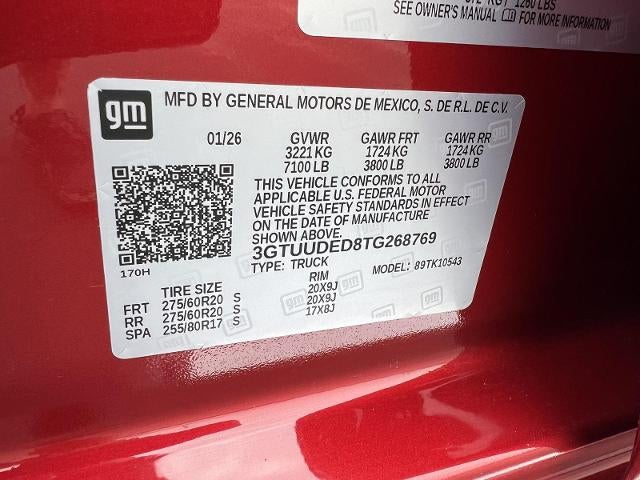 2026 GMC Sierra 1500 SLT