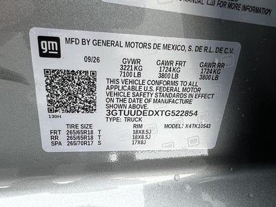 2026 GMC Sierra 1500 SLT