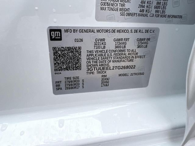 2026 GMC Sierra 1500 AT4