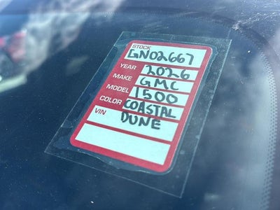 2026 GMC Sierra 1500 AT4