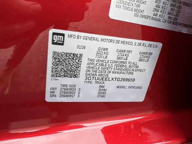 2026 GMC Sierra 1500 AT4