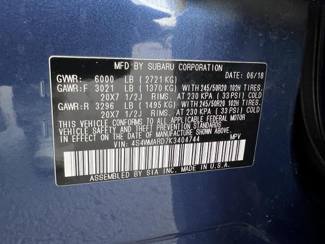 2019 Subaru Ascent Touring