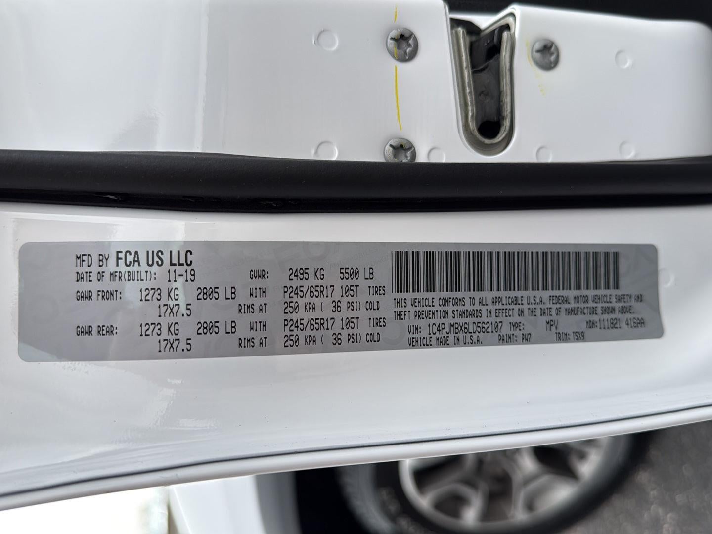 2020 Jeep Cherokee Trailhawk