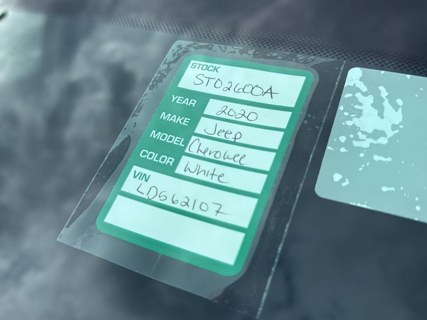 2020 Jeep Cherokee Trailhawk