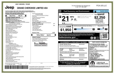 2021 Jeep Grand Cherokee Limited
