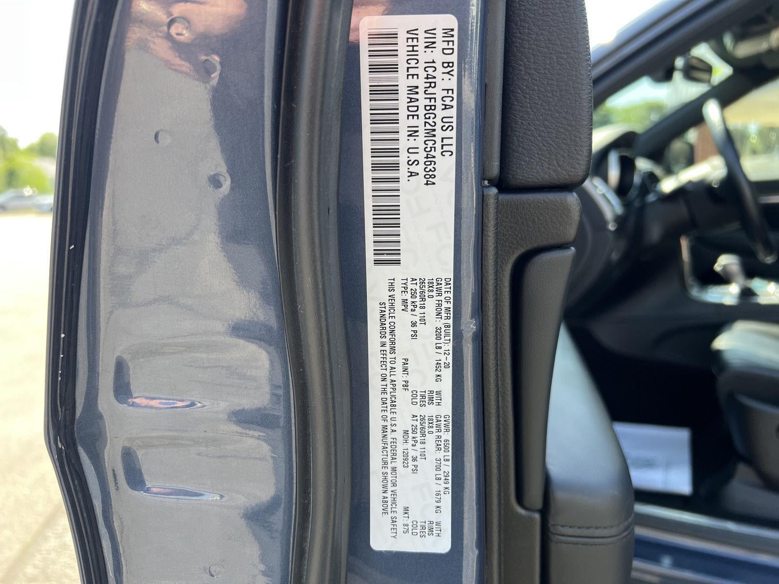 2021 Jeep Grand Cherokee Limited