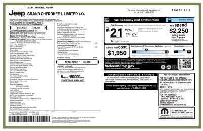 2021 Jeep Grand Cherokee L Limited