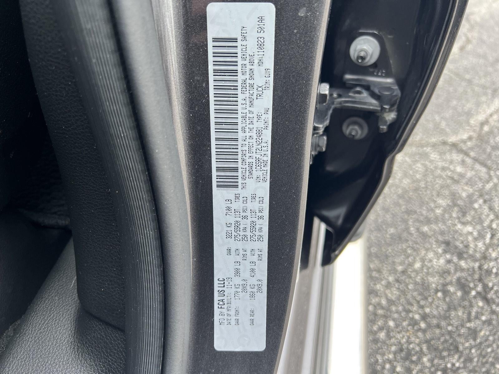 2020 RAM 1500 Laramie