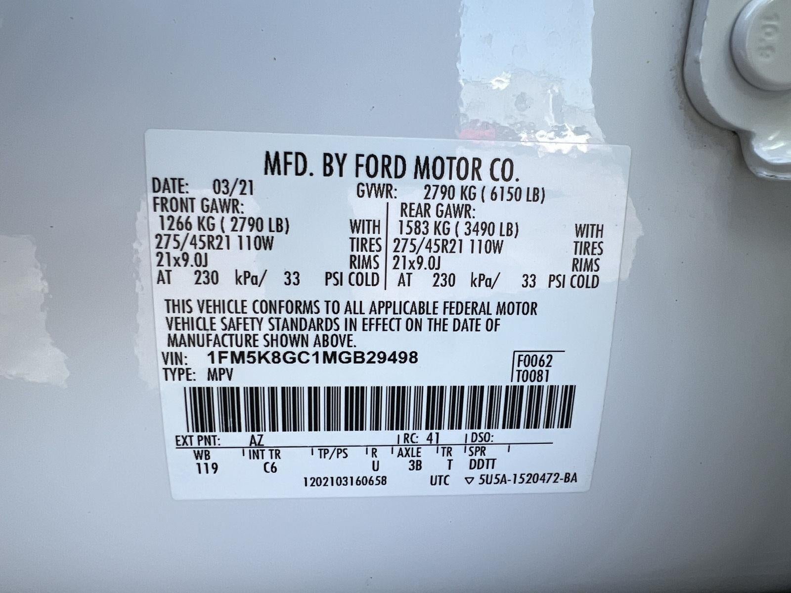 2021 Ford Explorer ST