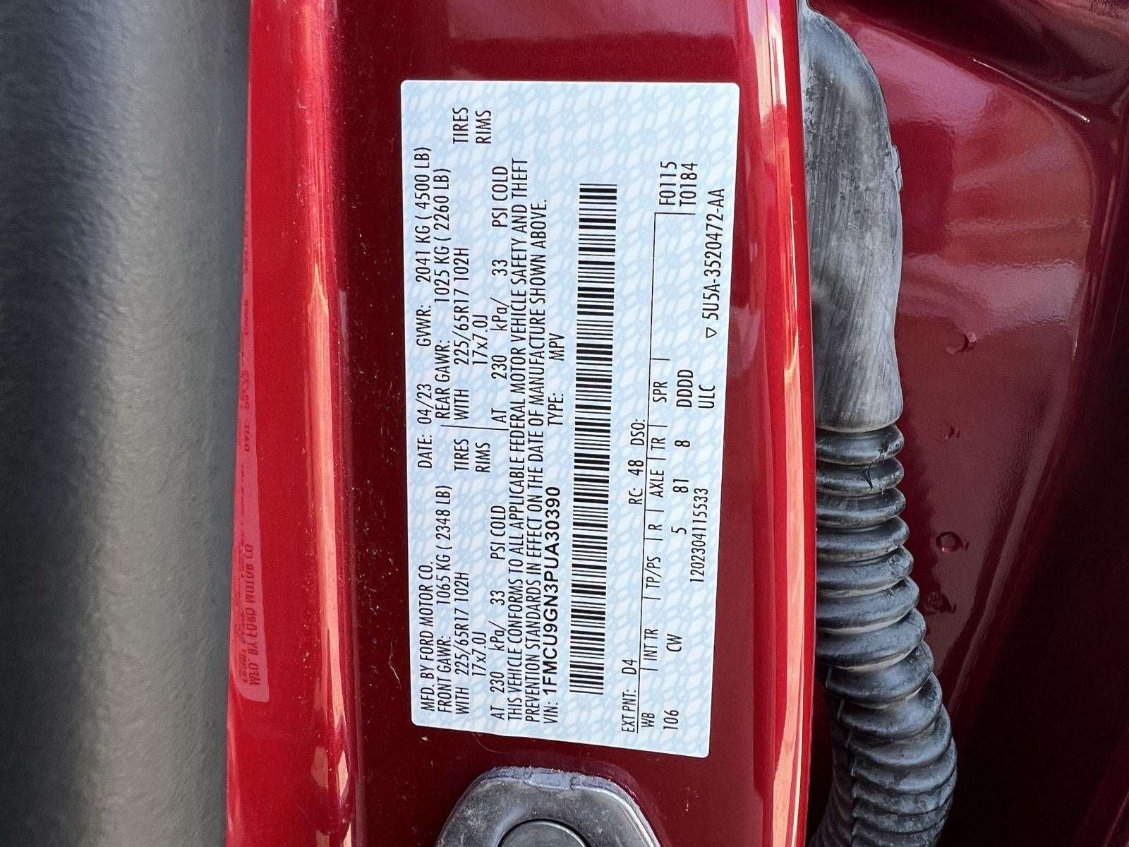 2023 Ford Escape Active