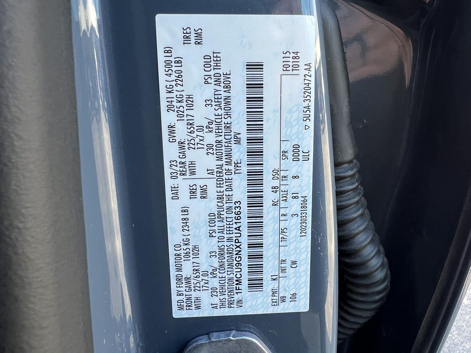 2023 Ford Escape Active