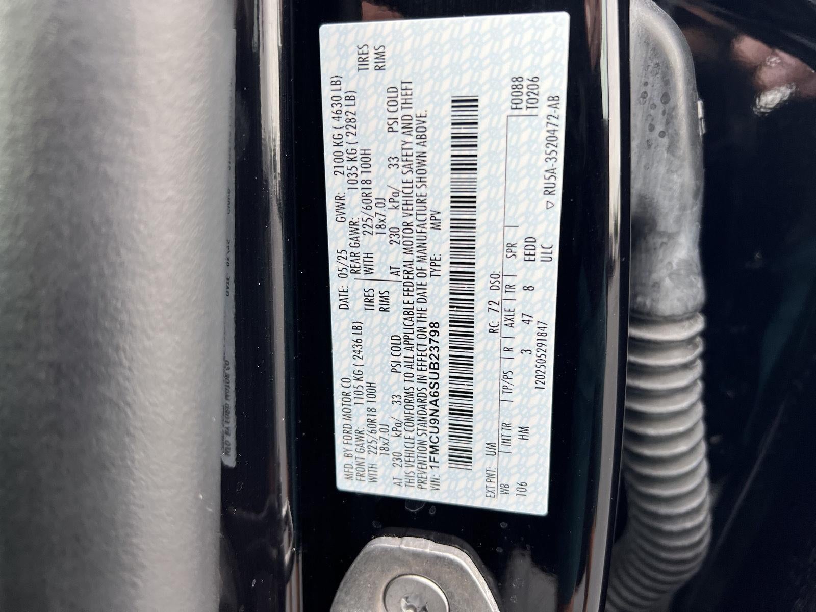 2025 Ford Escape ST-Line Select