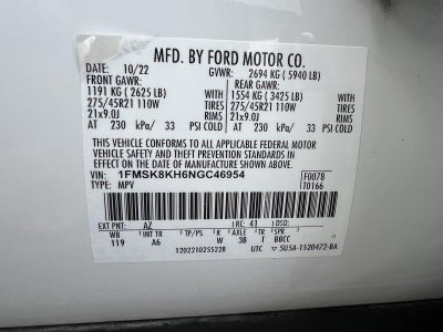2022 Ford Explorer ST-Line