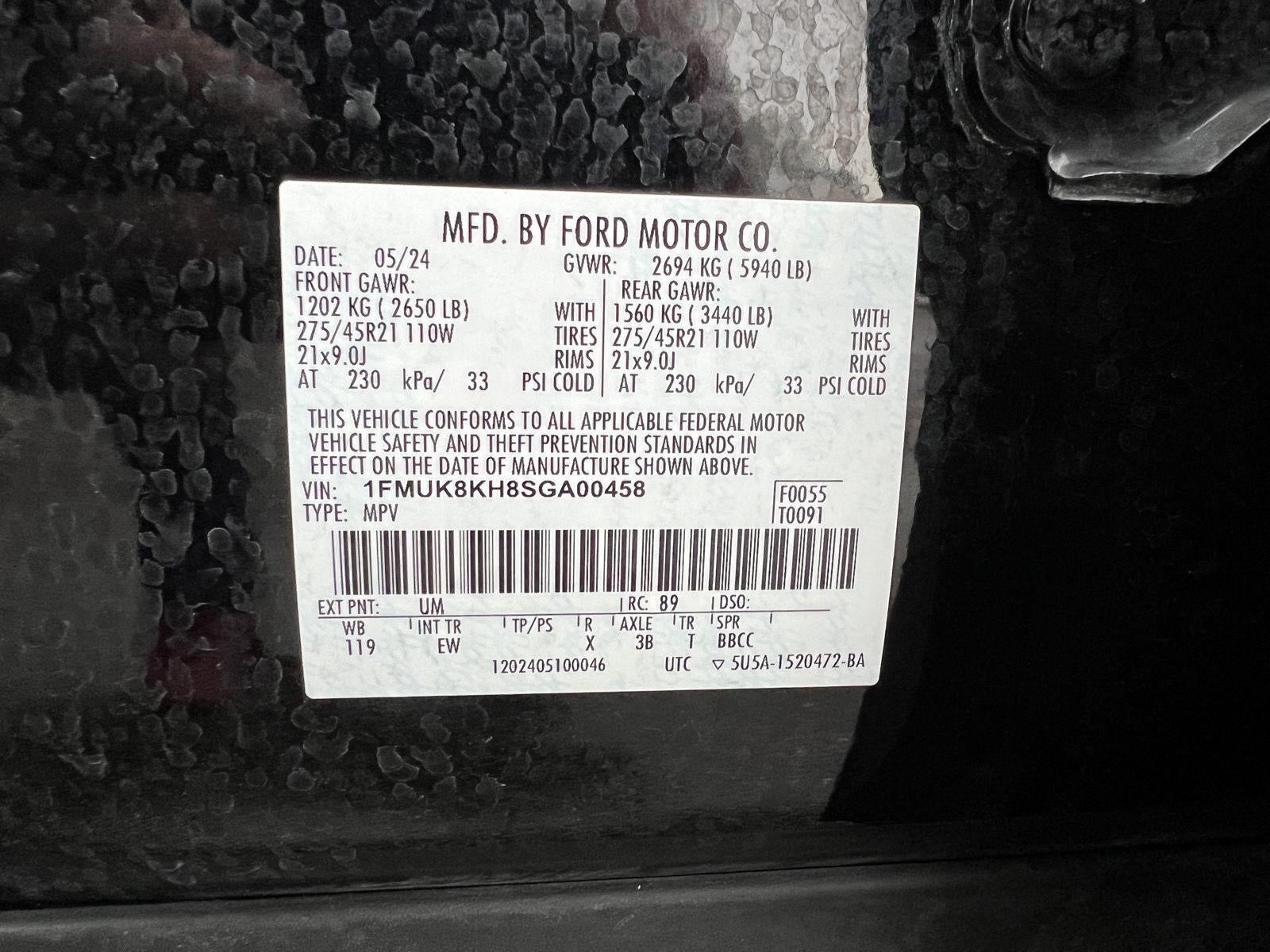 2025 Ford Explorer ST-Line