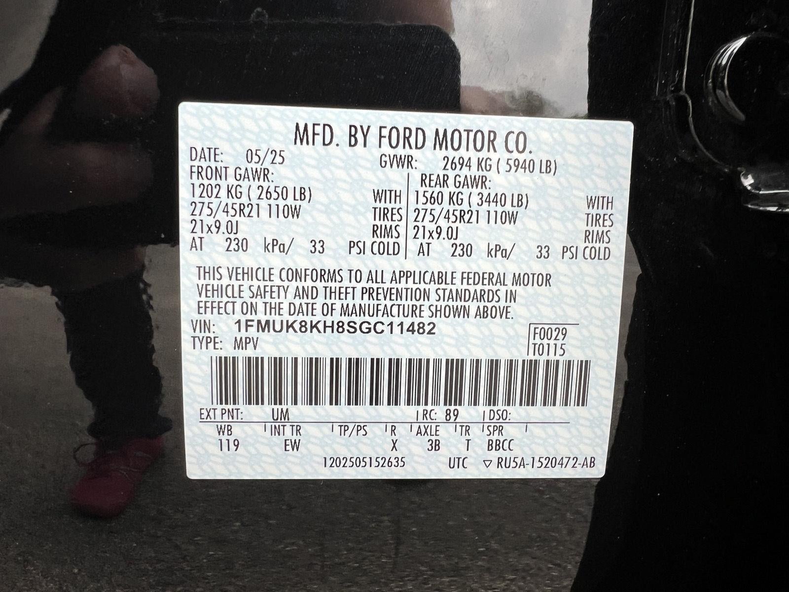 2025 Ford Explorer ST-Line