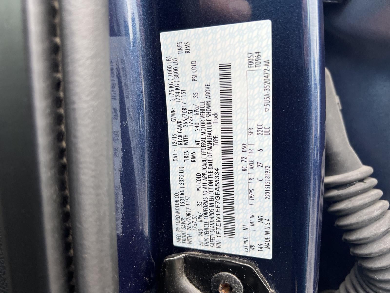 2016 Ford F-150 XLT