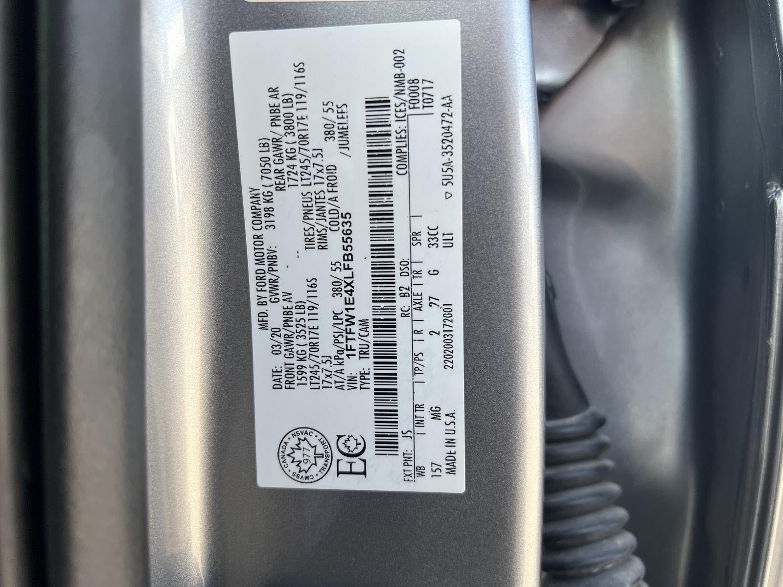 2020 Ford F-150 XLT
