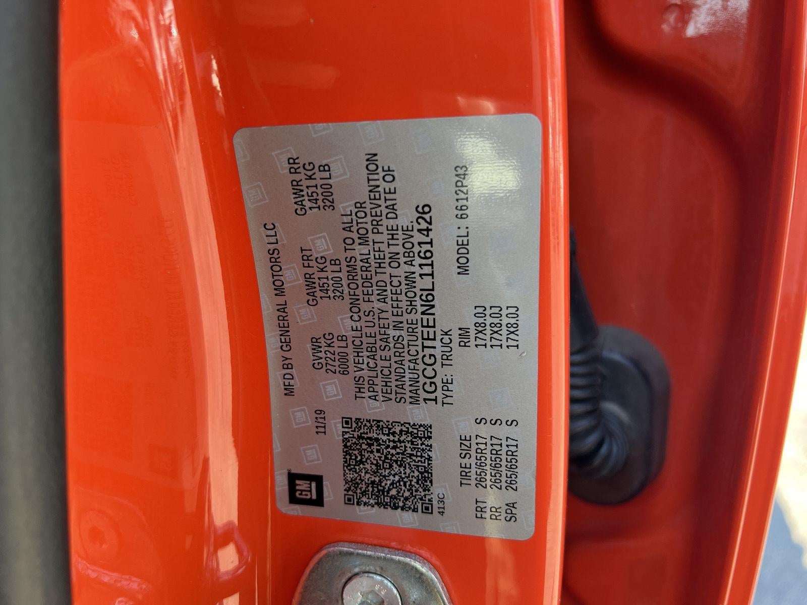 2020 Chevrolet Colorado 4WD ZR2
