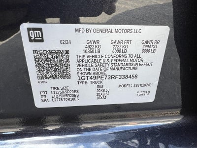 2024 GMC Sierra 2500HD AT4