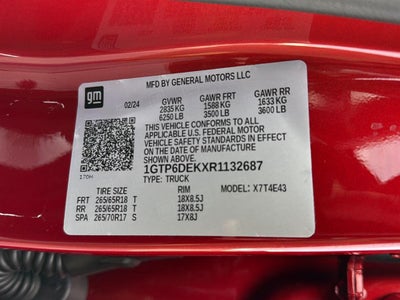 2024 GMC Canyon 4WD AT4