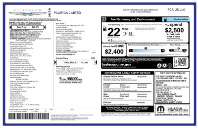 2025 Chrysler Pacifica Limited