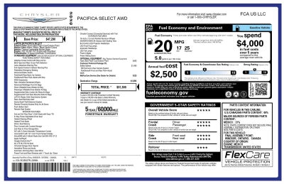 2026 Chrysler Pacifica Select