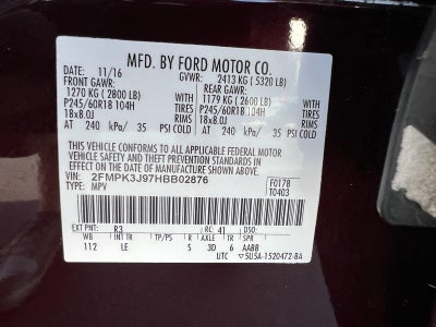 2017 Ford Edge SEL
