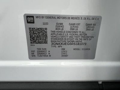 2024 Chevrolet Equinox LT