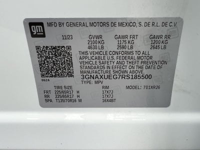 2024 Chevrolet Equinox LT