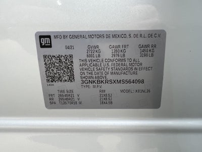 2021 Chevrolet Blazer RS