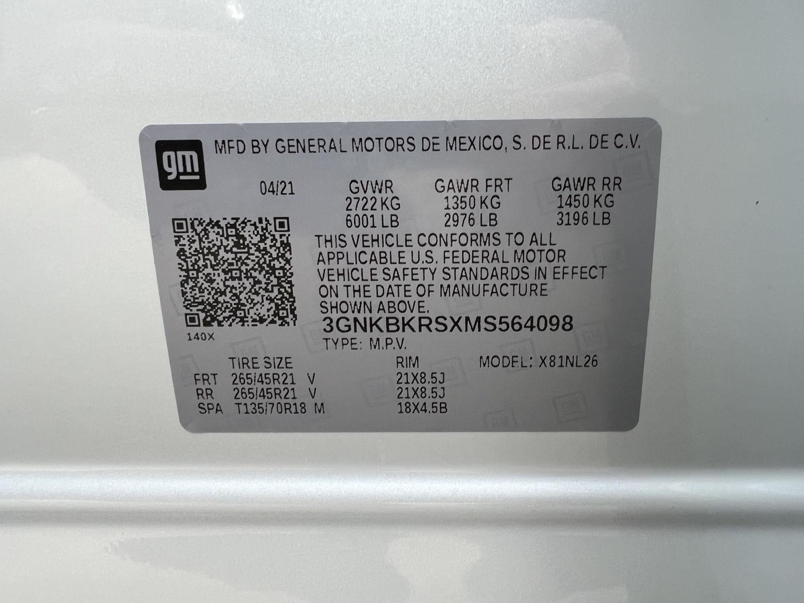 2021 Chevrolet Blazer RS