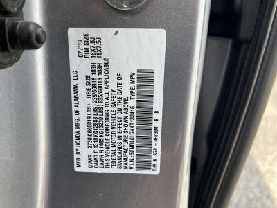 2019 Honda Odyssey EX-L