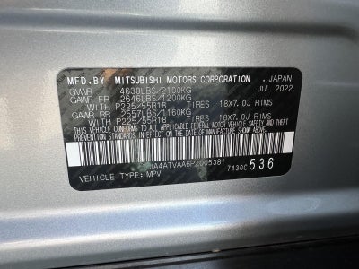 2023 Mitsubishi Eclipse Cross LE