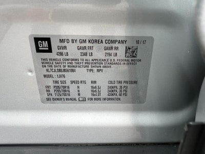 2018 Chevrolet Trax LT