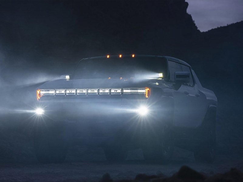 2024 GMC Hummer EV aerodynamic exterior design features